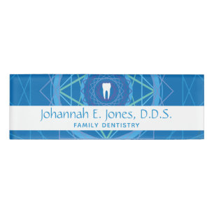 Etiqueta De Nombre Geografía dentista
