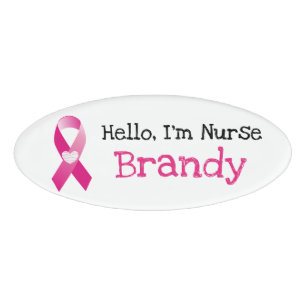 Etiqueta De Nombre Hola Personalizada, Im Nurs Name Tag