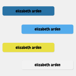 Etiqueta de nombre impermeable suministros escolar