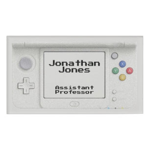 Etiqueta De Nombre Juego electrónico de agenda electrónica personaliz