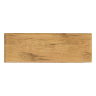 Etiqueta De Nombre La mirada de la textura de madera del grano del