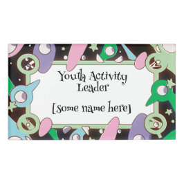 Etiqueta De Nombre Líder/Guía del Campamento de Actividad Juvenil