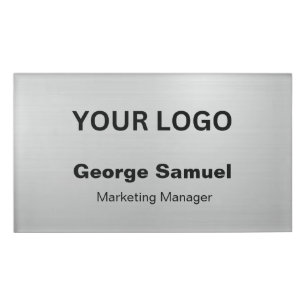 Etiqueta De Nombre Logotipo comercial simple   Nombre   Designación