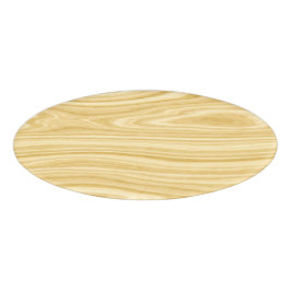 Etiqueta De Nombre Madera elegante 3