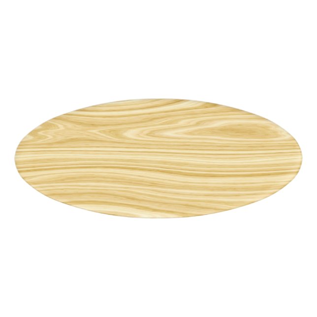 Etiqueta De Nombre Madera elegante 3 (Anverso)