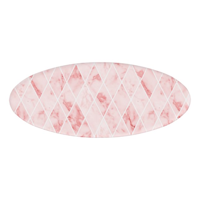 Etiqueta De Nombre mármol (Anverso)