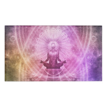 Meditación espiritual del yoga Zen Colorful