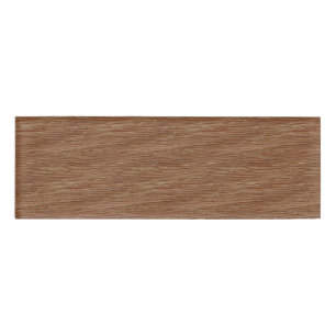 Etiqueta De Nombre Mirada natural del grano de madera de roble de