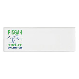 Etiqueta De Nombre Nametag de Pisgah TU