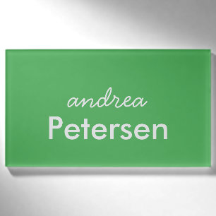 Etiqueta De Nombre Nombre personalizado moderno minimalista de moda