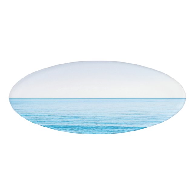 Etiqueta De Nombre Océano (Anverso)