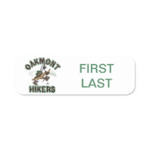 Etiqueta de nombre OHC clásica