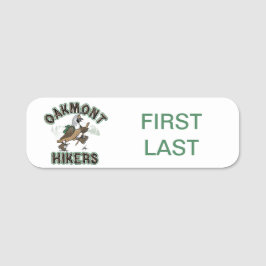 Etiqueta de nombre OHC clásica