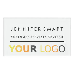 Etiqueta De Nombre Personal del logotipo del Personalizado de imanes 