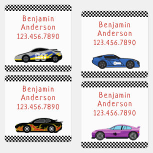 Etiqueta de nombre personalizada de Guay Race Care