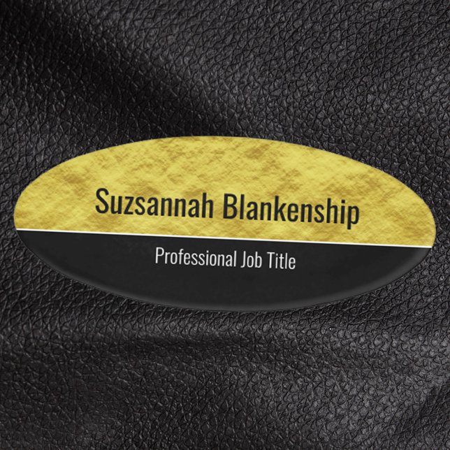 Etiqueta de nombre personalizado profesional de Re (Subido por el creador)