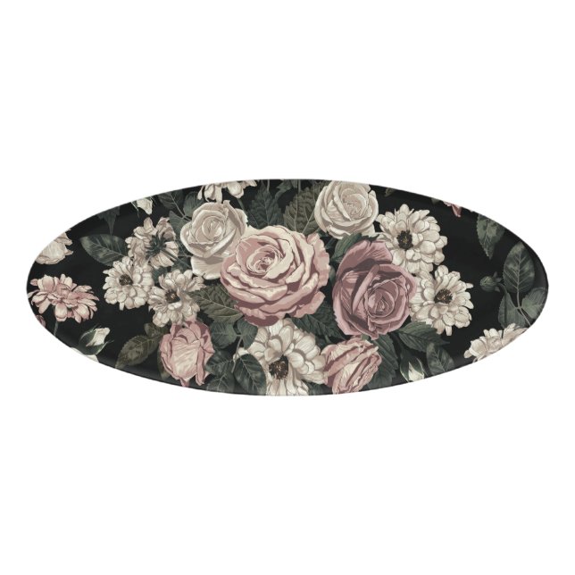 Etiqueta De Nombre rosa (Anverso)