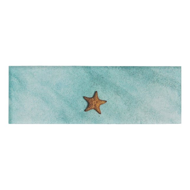 Etiqueta De Nombre Starfish (Anverso)