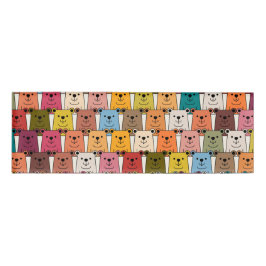 Etiqueta De Nombre Teddy Bear