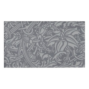 Etiqueta De Nombre Tistle escocés Knot William Morris Style
