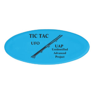 ETIQUETA DE NOMBRE UFO
