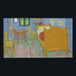 Etiqueta De Nombre Vincent Van Gogh El Dormitorio<br><div class="desc">Este Vincent van Gogh,  The Bedroom,  es un cuadro de 1889 de su dormitorio,  en el Instituto de Arte de Chicago. Era su dormitorio en Arles,  Francia,  que decoró y creó este cuadro de su dormitorio.</div>