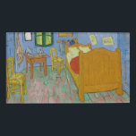 Etiqueta De Nombre Vincent Van Gogh El Dormitorio<br><div class="desc">Este Vincent van Gogh,  The Bedroom,  es un cuadro de 1889 de su dormitorio,  en el Instituto de Arte de Chicago. Era su dormitorio en Arles,  Francia,  que decoró y creó este cuadro de su dormitorio.</div>
