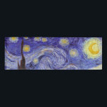 Etiqueta De Nombre Vincent Van Gogh Starry Night Vintage Bella Artes<br><div class="desc">Vincent van Gogh Starry Night Bella Artes Painting Starry Night es un cuadro del artista holandés post-impresionista Vincent van Gogh. El cielo azul nocturno está lleno de nubes, estrellas y una luna creciente brillante. La noche estrellada es la única noche de la serie de vistas desde la ventana de su...</div>