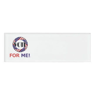 Etiqueta De Nombre Voto de la CAMISETA para mí