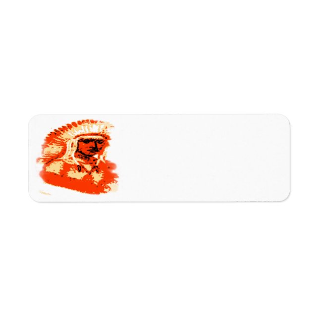 Etiqueta de Ojibwa (Frente)