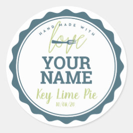 Etiqueta de panadería Pegatina de cocina