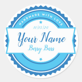 Etiqueta de panadería personalizada