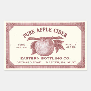 Etiqueta de pantalla de Apple vintage completament