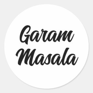 Etiqueta de Pantry Garam Masala