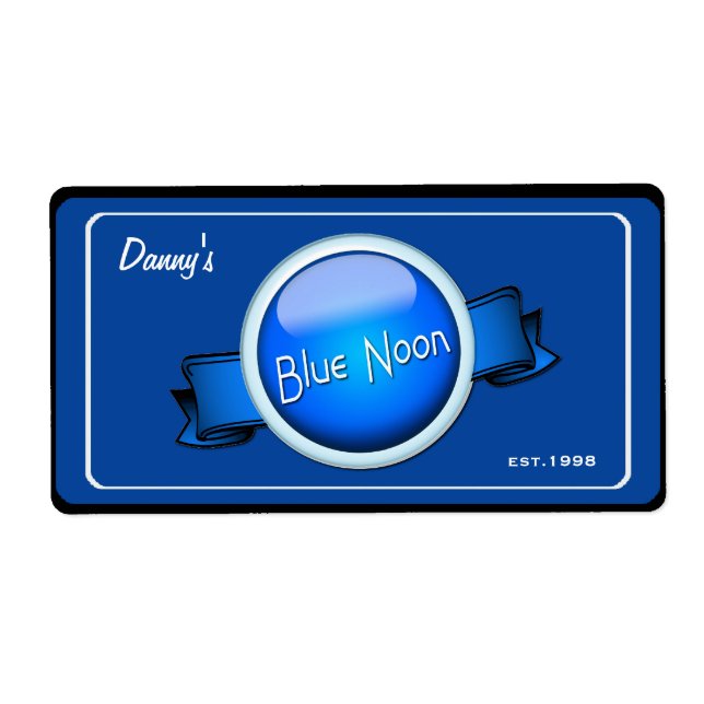 Etiqueta de parodia de cervecería Personalizado de (Frente)