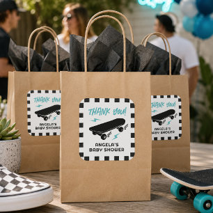 Etiqueta de pegatina de Baby on Board para fiesta