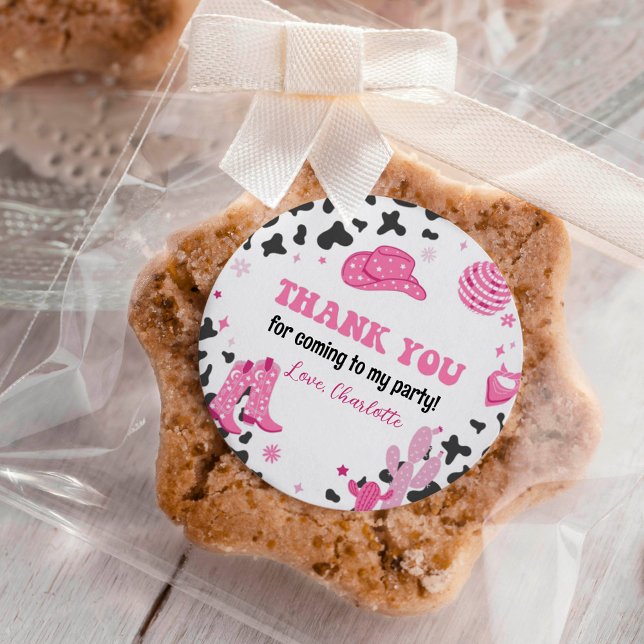 Etiqueta de Pegatina de cumpleaños occidental de C (Subido por el creador)