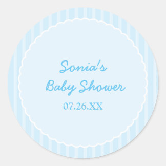 Etiqueta de Pegatina de Ducha de Fiesta Moderna a