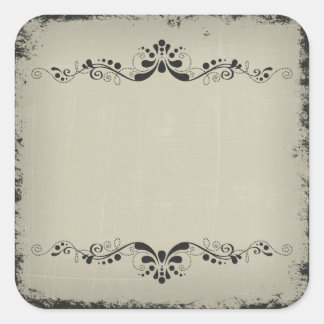 Etiqueta de Pegatina de Jar de Halloween en blanco