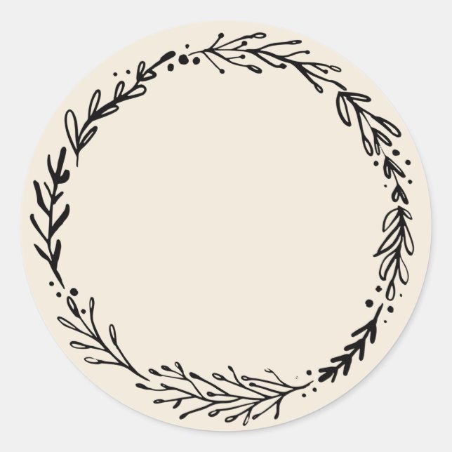 Etiqueta de Pegatina de Jar / Spice Blank II (Anverso)