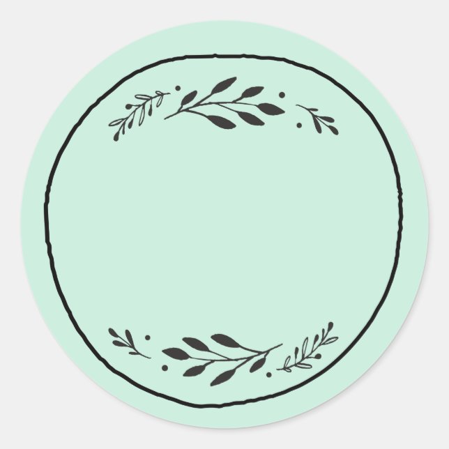 Etiqueta de Pegatina de Jar / Spice Blank III (Anverso)