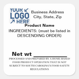 Etiqueta de Pegatina de la ley de cabaña de la SC