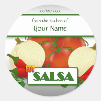 Etiqueta de Pegatina de Personalizado de salsas ca