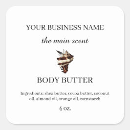 Etiqueta de Pegatina de producto de promoción de m