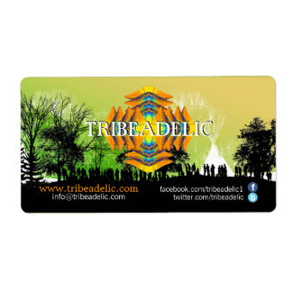 Etiqueta de Pegatina de registros tribealinos