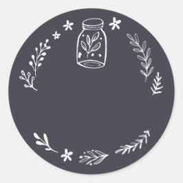 Etiqueta de Pegatina Jar / Spice Blank