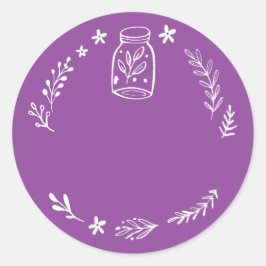 Etiqueta de Pegatina Jar / Spice Blank