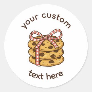 Etiqueta de pegatina personalizada para panadería 