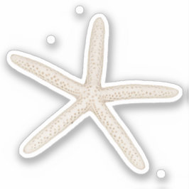 Etiqueta de Pegatina Starfish