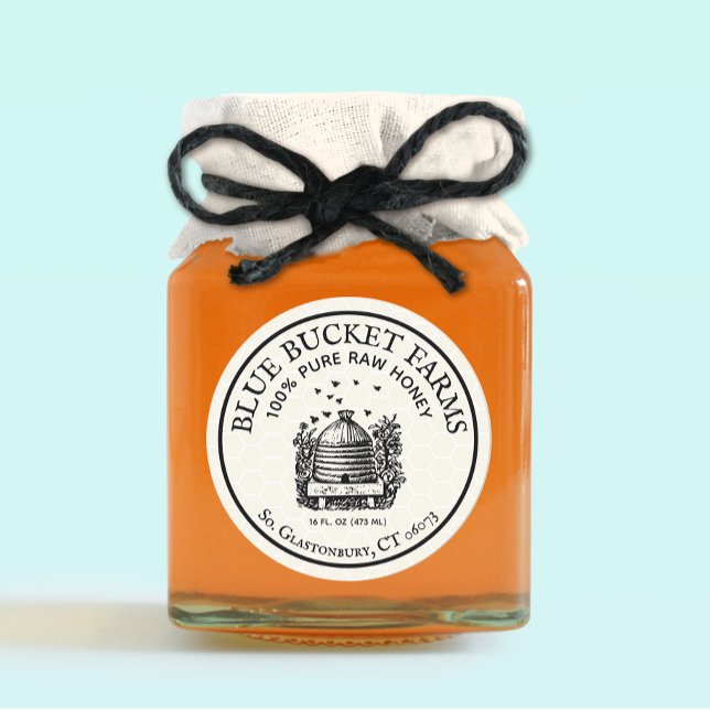 Etiqueta de pera de miel casera Beehive (Subido por el creador)